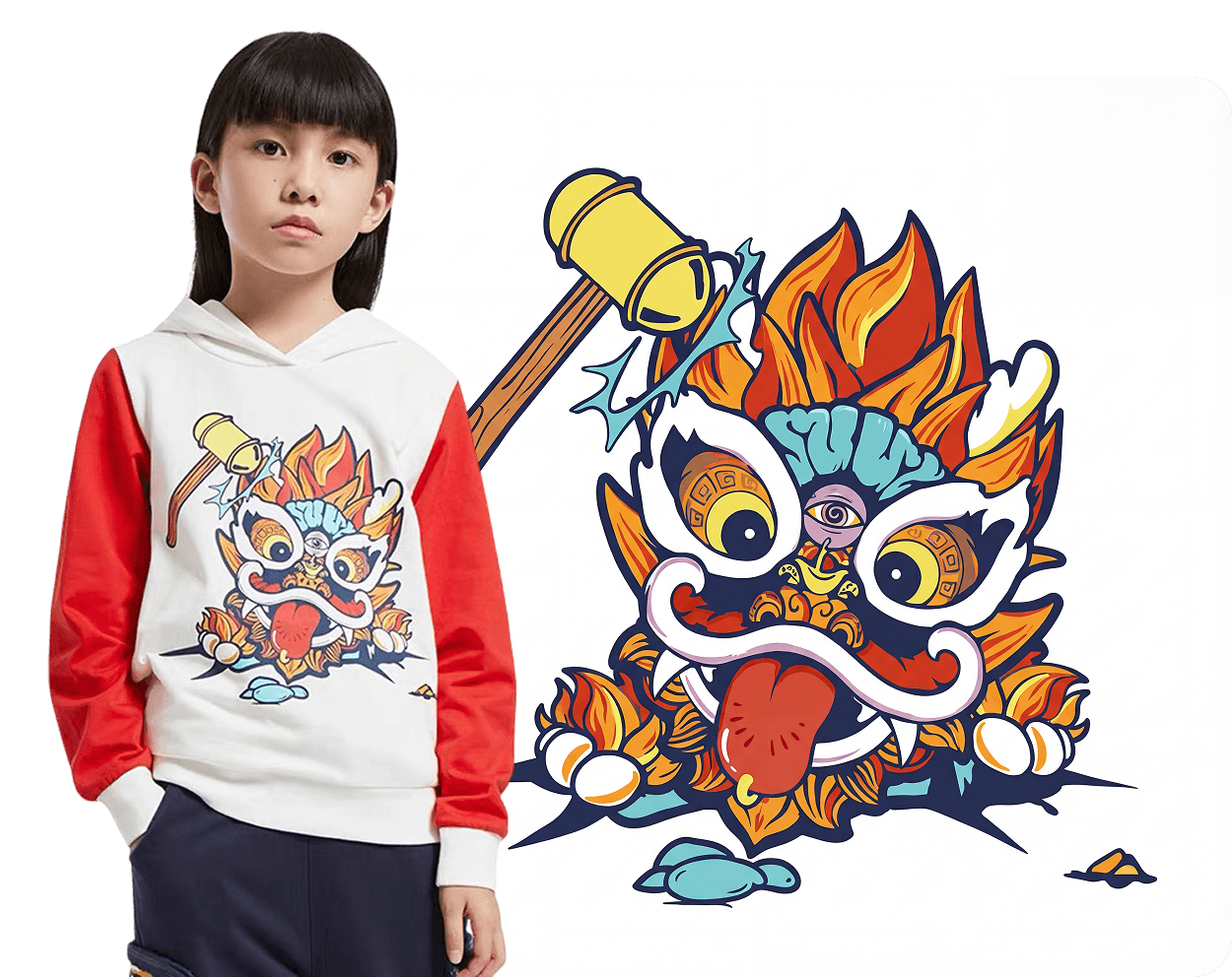 AI Logo Extraction Result - Clean Logo Isolation Example